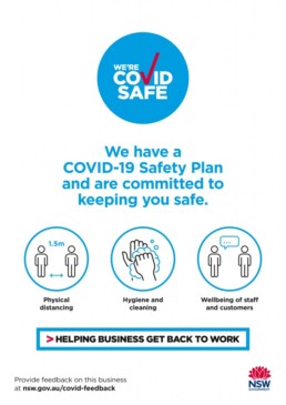 We are COVID safe